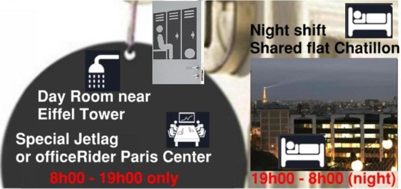 Eiffel Citea Access Dayroom Espace Paris Sans Nuitee Et Chambre Partagee Chatillon Nuitee -- Repos Journee Ou Espace Travail 8-19H Proche Tour Eiffel Ou Usage Bureau A L'Heure En Journee -- Nuitee Chatillon Avenue Paris Dış mekan fotoğraf